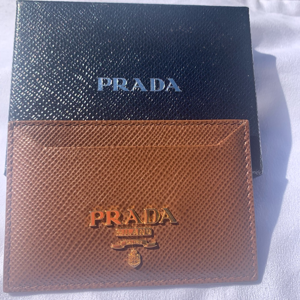 Authentic Prada Credit Card Holder